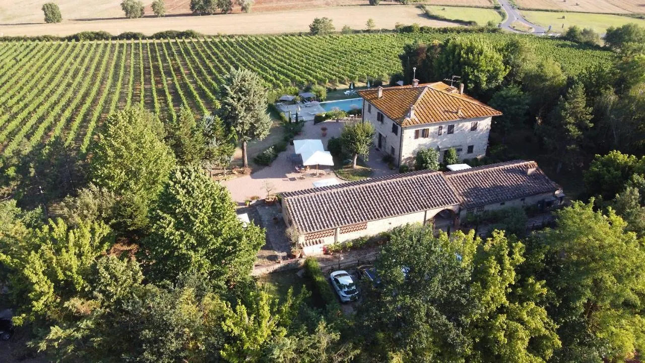 Farm stay Il Colombaio Winery & Rooms Monteriggioni Italy