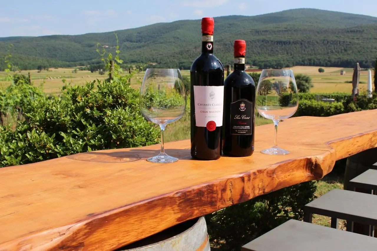 Farm stay Il Colombaio Winery & Rooms Monteriggioni